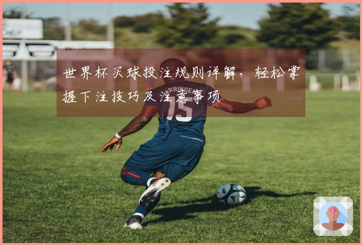 世界杯买球投注规则详解，轻松掌握下注技巧及注意事项